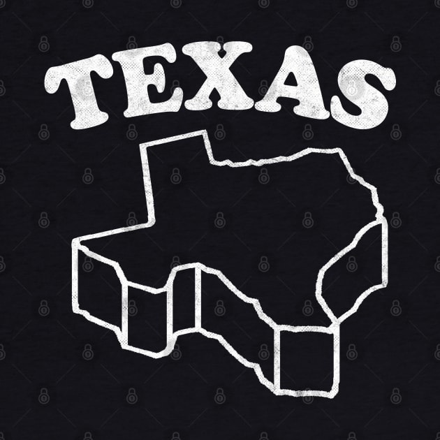 Texas /\/\/\/ Retro Style Design by DankFutura